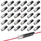 Conector de fios Chedin 30 peças 1 pino com trava 18-22 AWG Conector de fios Chedin 30 peças 1 pino com trava 18-22 AWG