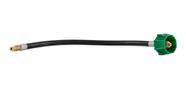 Conector de mangueira de propano Camco Pigtail de 15" com segurança Conector de mangueira de propano Camco Pigtail de 15" com segurança