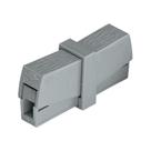 Conector De Passagem Bipolar 224-201 Cinza 3 Peças Wago
