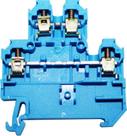 Conector De Passagem Duplo Azul Mdb4-4/2-az Sak Metaltex