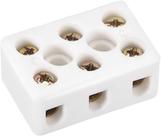 Conector de porcelana 3 polos 10 mm - 7899095409491