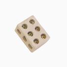 Conector de Porcelana Tripolar 10mm para Chuveiro - 2 Unidades