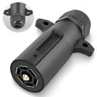 Conector de reboque Nilight de 7 pinos macho redondo RV Blade 6-24V