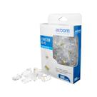 Conector de Rede RJ45 8X8 Macho Pacote com 100 unidades CONT-RJ45P100 Exbom - 1436