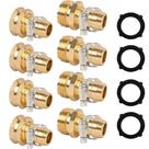 Conector de reparo de mangueira de jardim LIULO TOOL 3/4 ou 5/8 de alumínio