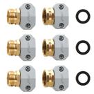 Conector de reparo de mangueira de jardim que encaixa em 3 conjuntos de alumínio STYDDI