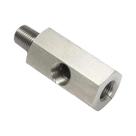 Conector De Sensor De Pressão De Óleo Em Aço Inoxidável 1/8"NPT Fêmea Para Adaptador Tee M12 M10 M14 Conector De Sensor De Pressão De Óleo Em Aço Inoxidável 1/8"NPT Fêmea Para Adaptador Tee M12 M10 M14