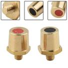 Conector De Terminal De Bateria Automotiva M8 Em Latão, 2 Peças, Borne De Fio Com Parafuso, Grampo