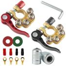 Conector de terminal de bateria de carro SINGARO 4 Way Gold-A