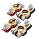 Conector de Terminal de Bateria HEVLE em Cobre 4 Peças para Carros