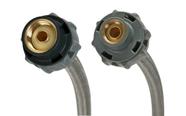 Conector de torneira Fluidmaster B1F30CS em aço inoxidável 76cm Conector de torneira Fluidmaster B1F30CS em aço inoxidável 76cm