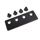 Conector de Trilho para Porta de Celeiro Deslizante FREDBECK Aço Preto