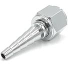 Conector de Tubo de Oxigênio ResOne com Porca Giratória de Metal Conector de Tubo de Oxigênio ResOne com Porca Giratória de Metal