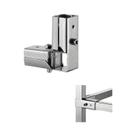 Conector De Tubo Quadrado De Aço Inoxidável 25mmx25mm Com Flange Para Acessórios De Estrutura De