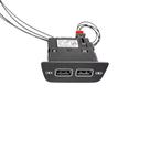 Conector Duplo Usb Carregamento Com Chicote Para Adaptação
