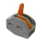 Conector Eletrico Alavanca 2 Vias - 10un