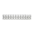 Conector em barra 6mm 6amp c/ 12 bornes Conector em barra 6mm 6amp c/ 12 bornes
