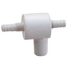 Conector em T com Válvula de Retenção Attwood 6115-1 em Plástico ABS com Engates Barbados Conector em T com Válvula de Retenção Attwood 6115-1 em Plástico ABS com Engates Barbados