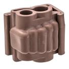 Conector Emenda Derivação 4mm Marrom 10 Unidades 3M