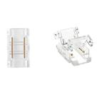 Conector Emenda Reta 180º 10mm p/ Fita Led COB 12V/24V - 3DLED - 60266