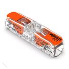 Conector Emenda Reta Wago Para Chuveiro 2P até 4.00mm Conector Emenda Reta Wago Para Chuveiro 2P até 4.00mm