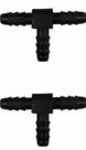 Conector Emenda T 3 Saídas 8mm Plástico