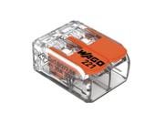 Conector Emenda Wago 2P 41A 221-612 c/50pcs Conector Emenda Wago 2P 41A 221-612 c/50pcs