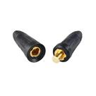 Conector engate macho e fêmea 13mm cabo de solda 25 a 70mm Conector engate macho e fêmea 13mm cabo de solda 25 a 70mm