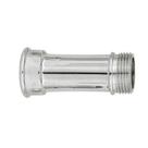 Conector Extensor de Torneira Média 1/2 X 1/2 Metal Cromado - império ind