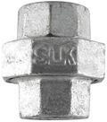 Conector externo galvanizado Union STZ de 6,35 cm Conector externo galvanizado Union STZ de 6,35 cm