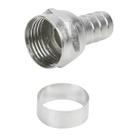 Conector F Rg-06 C/anel Crimpar C/50 Importado