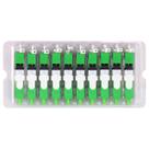 Conector Fast Sc/apc C/ Clip E Trava Cf-5204a-a Embalagem C/10 - PC / 10
