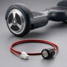 Conector Fêmea De Corrente Hoverboard Triciclo Elétrico Drift Sem Rosca Chave Gangorra On Off 2