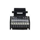 Conector Fêmea Rj45 CAT5E Keystone Preto Linktech Padrão 568A/B