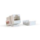 Conector femea rj45 jack cat6 utp unitario ad connect
