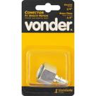 Conector Femea Rosca 1/4x1/2" com 1 peça - Vonder