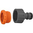 Conector Fêmea Tramontina 3/4" Rosca Interna Com Engate Rápido 1/2" Para Jardinagem - 75 Unidades Conector Fêmea Tramontina 3/4" Rosca Interna Com Engate Rápido 1/2" Para Jardinagem - 75 Unidades