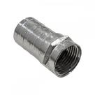 Conector Fio Coaxial Foxlux Rg-59 Compressao Pacote Com 20 Pecas Conector Fio Coaxial Foxlux Rg-59 Compressao Pacote Com 20 Pecas