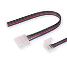 Conector Fita Led 10mm Rgb 4 Vias 1 Terminal - 20 unidades