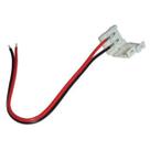 Conector Fita Led 8mm 2 Vias com Fio e 1 Terminal - 5 unidades Conector Fita Led 8mm 2 Vias com Fio e 1 Terminal - 5 unidades