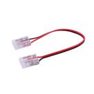 Conector Fita Led COB 10mm 2 Vias 2 Terminais - 20 Unidades