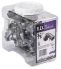 Conector Flex 90DEG Halex 3/8 polegadas (1/2 polegada KO) - pacote com 35