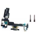 Conector Flex Dock De Carga Microfone Para ip 15 2 Parafusos