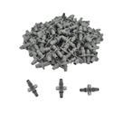 Conector Flexa 5,0mm p/ microtubos microaspersores - 50 Und