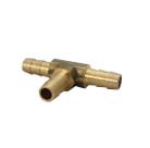 Conector Homeplus+ Brass Tee de 1/4 de polegada sem chumbo