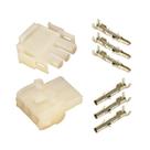 Conector Hylok 3 Vias Macho + Fêmea Com Terminais