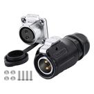 Conector impermeável CNLINKO LP20 Series IP68 20A 500V 2 pinos