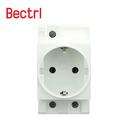 Conector Industrial Modular Cinza 16A 220V AC Para Trilho DIN 35mm CNC Conector Industrial Modular Cinza 16A 220V AC Para Trilho DIN 35mm CNC