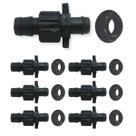 Conector Inicial 16mm Rosca+Chula c/ Vedação p/ Sistemas de Irrigação-Kit 10und