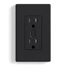 Conector inteligente ELEGRP, tomada de parede inteligente Alexa Google, preta